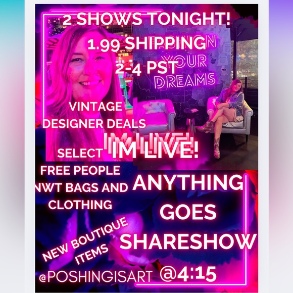 I’m Live Mostly Coach Mondays 4pm cst Lux and Designer Thursdays 530 pm CST - Picture 3 of 9